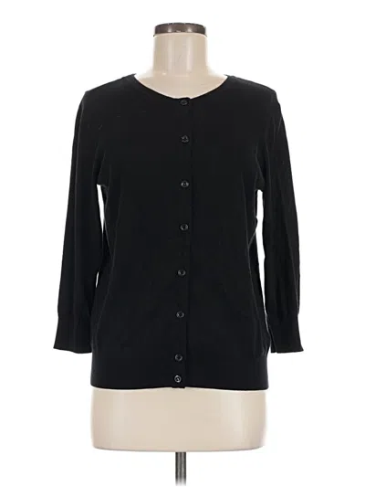 Halogen Cardigan Sweater In Black