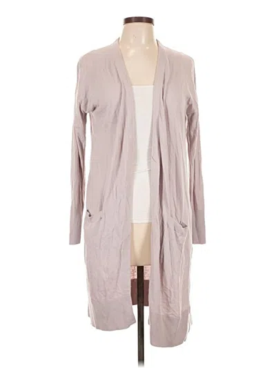 Pre-owned Halogen Cardigan Sweater In Gray
