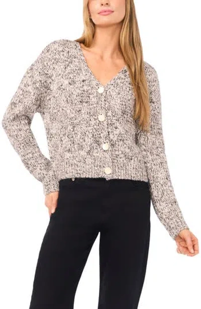 Halogen ® Cardigan W/ Marl Yarn In Multi