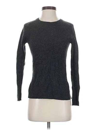 Pre-owned Halogen Cashmere Pullover Sweater In Gray