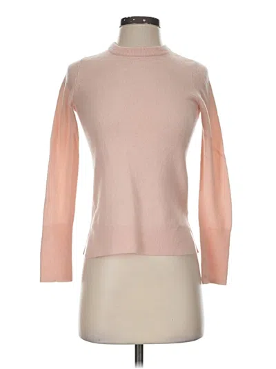 Pre-owned Halogen Cashmere Pullover Sweater In Pink
