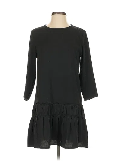 Pre-owned Halogen Casual Dress In Black