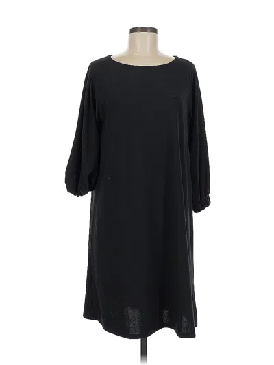 Pre-owned Halogen Casual Dress In Black