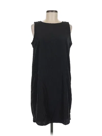 Pre-owned Halogen Casual Dress In Black