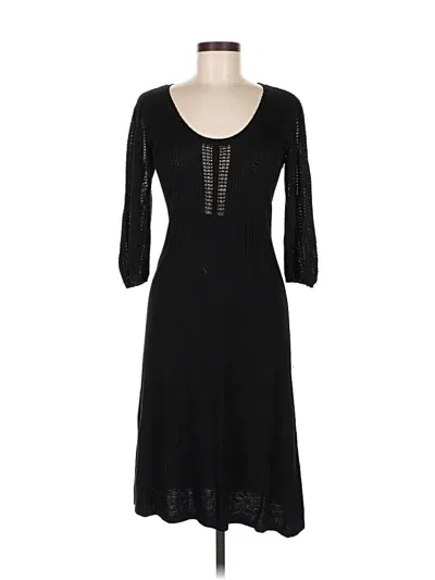Pre-owned Halogen Casual Dress In Black