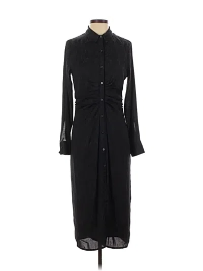 Pre-owned Halogen Casual Dress In Black