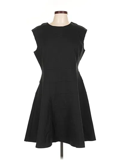 Pre-owned Halogen Casual Dress In Black