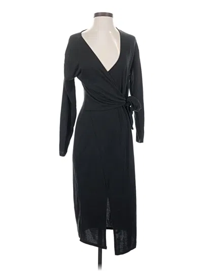Pre-owned Halogen Casual Dress In Black