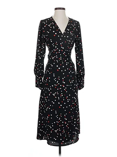 Pre-owned Halogen Casual Dress In Black