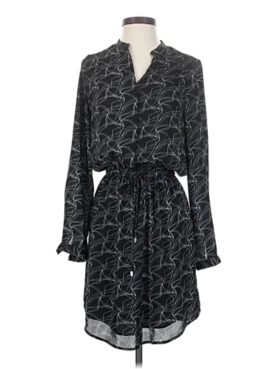 Pre-owned Halogen Casual Dress In Black