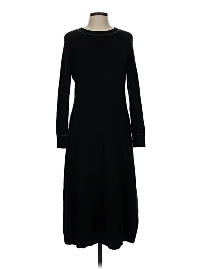 Pre-owned Halogen Casual Dress In Black