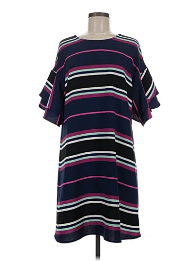 Halogen Casual Dress In Blue