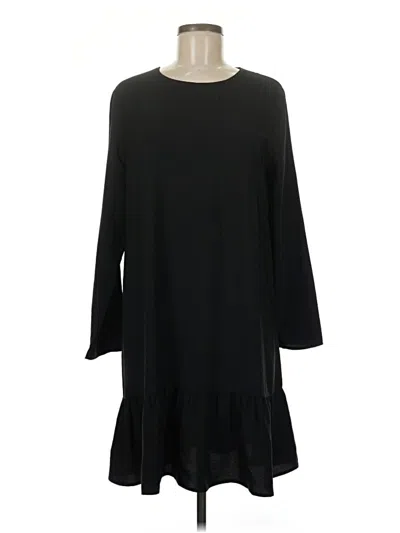 Pre-owned Halogen Casual Dress In Black