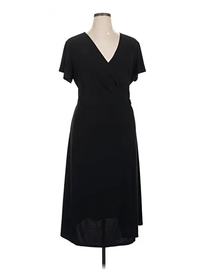Pre-owned Halogen Casual Dress In Black