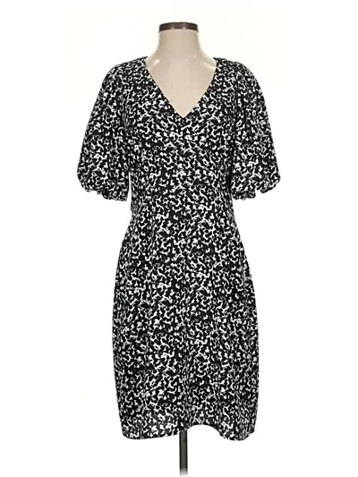 Pre-owned Halogen Casual Dress In Black