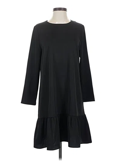 Pre-owned Halogen Casual Dress In Black