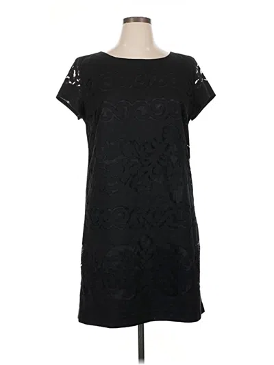 Pre-owned Halogen Casual Dress In Black