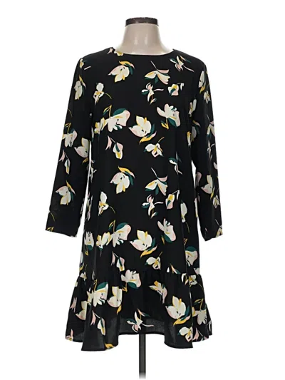 Pre-owned Halogen Casual Dress In Black
