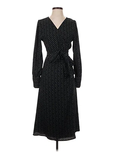 Pre-owned Halogen Casual Dress In Black