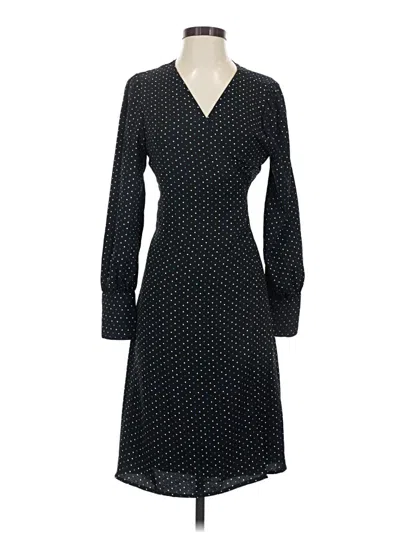 Pre-owned Halogen Casual Dress In Black