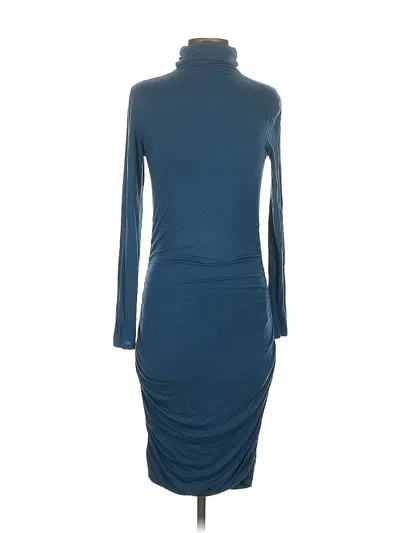 Pre-owned Halogen Casual Dress In Blue