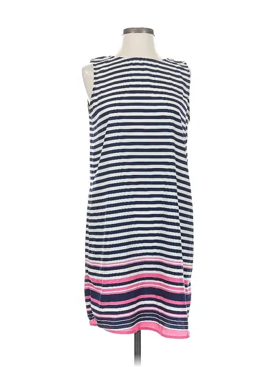 Pre-owned Halogen Casual Dress In Blue