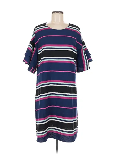 Pre-owned Halogen Casual Dress In Blue