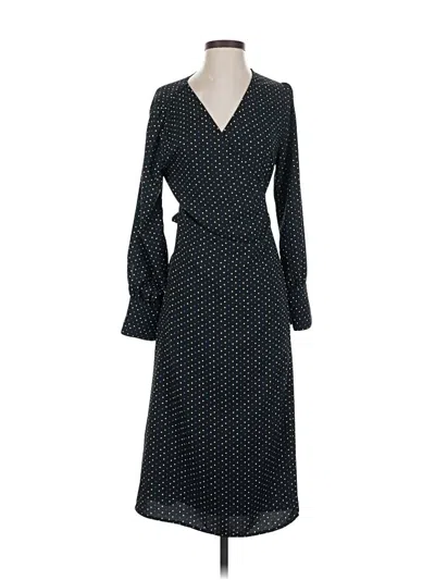 Pre-owned Halogen Casual Dress In Blue