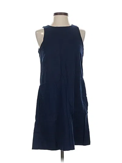 Pre-owned Halogen Casual Dress In Blue