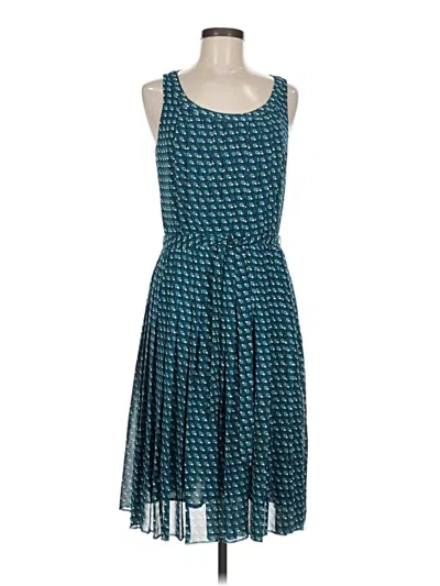 Pre-owned Halogen Casual Dress In Blue