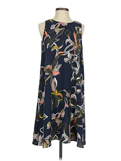 Pre-owned Halogen Casual Dress In Blue