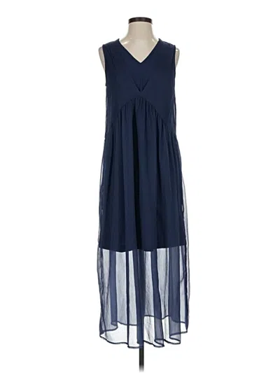 Pre-owned Halogen Casual Dress In Blue