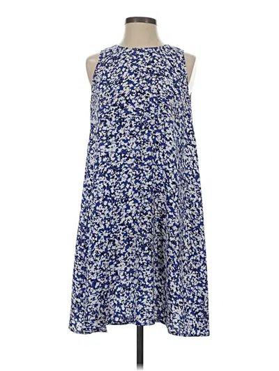 Pre-owned Halogen Casual Dress In Blue