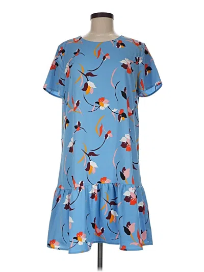 Pre-owned Halogen Casual Dress In Blue