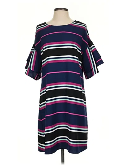 Pre-owned Halogen Casual Dress In Blue