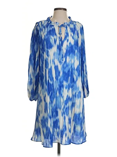 Pre-owned Halogen Casual Dress In Blue