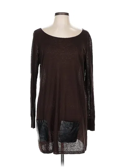 Pre-owned Halogen Casual Dress In Brown