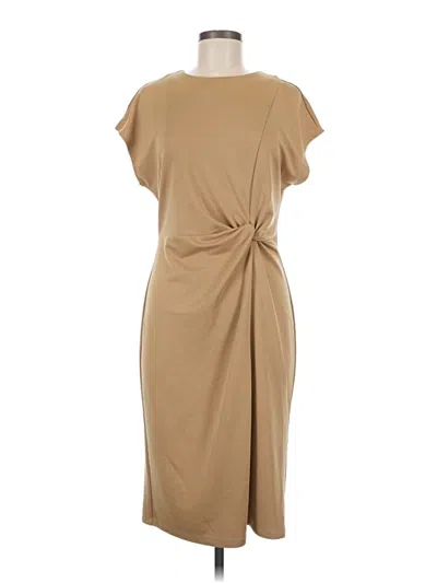 Pre-owned Halogen Casual Dress In Brown