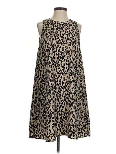 Pre-owned Halogen Casual Dress In Brown