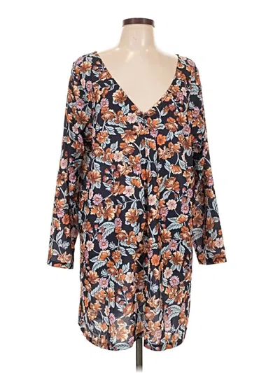 Pre-owned Halogen Casual Dress In Brown