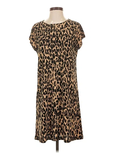 Pre-owned Halogen Casual Dress In Brown