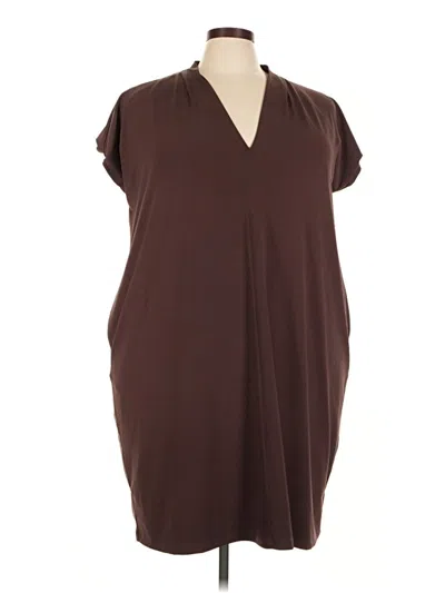 Pre-owned Halogen Casual Dress In Brown