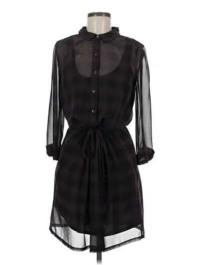 Pre-owned Halogen Casual Dress In Burgundy