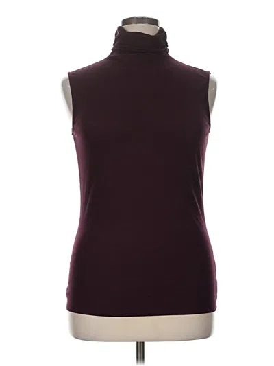 Pre-owned Halogen Casual Dress In Burgundy