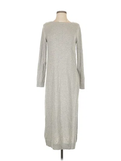 Pre-owned Halogen Casual Dress In Gray