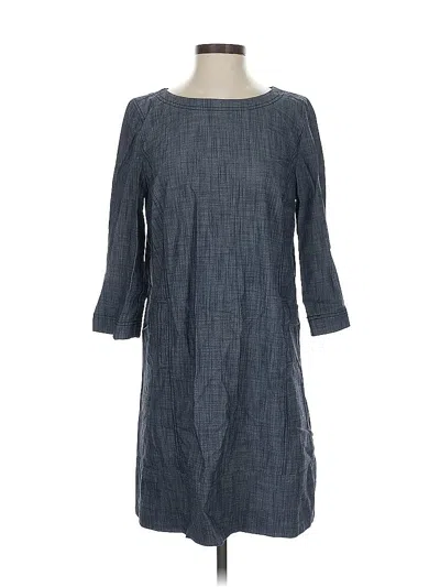 Pre-owned Halogen Casual Dress In Gray