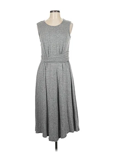 Pre-owned Halogen Casual Dress In Gray