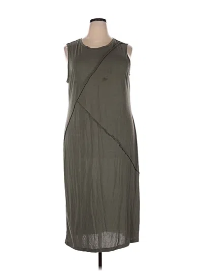 Pre-owned Halogen Casual Dress In Gray
