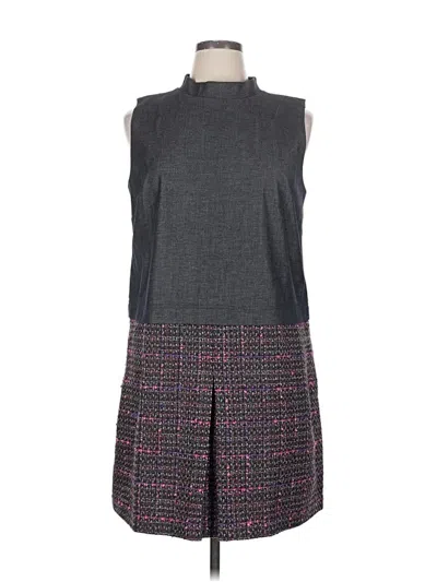Pre-owned Halogen Casual Dress In Gray