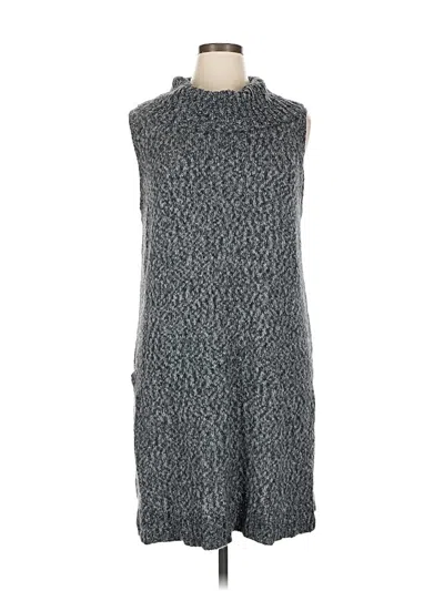 Pre-owned Halogen Casual Dress In Gray